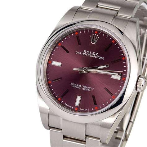 rolex oyster perpetual 31 red grape|Rolex Oyster Perpetual price list.